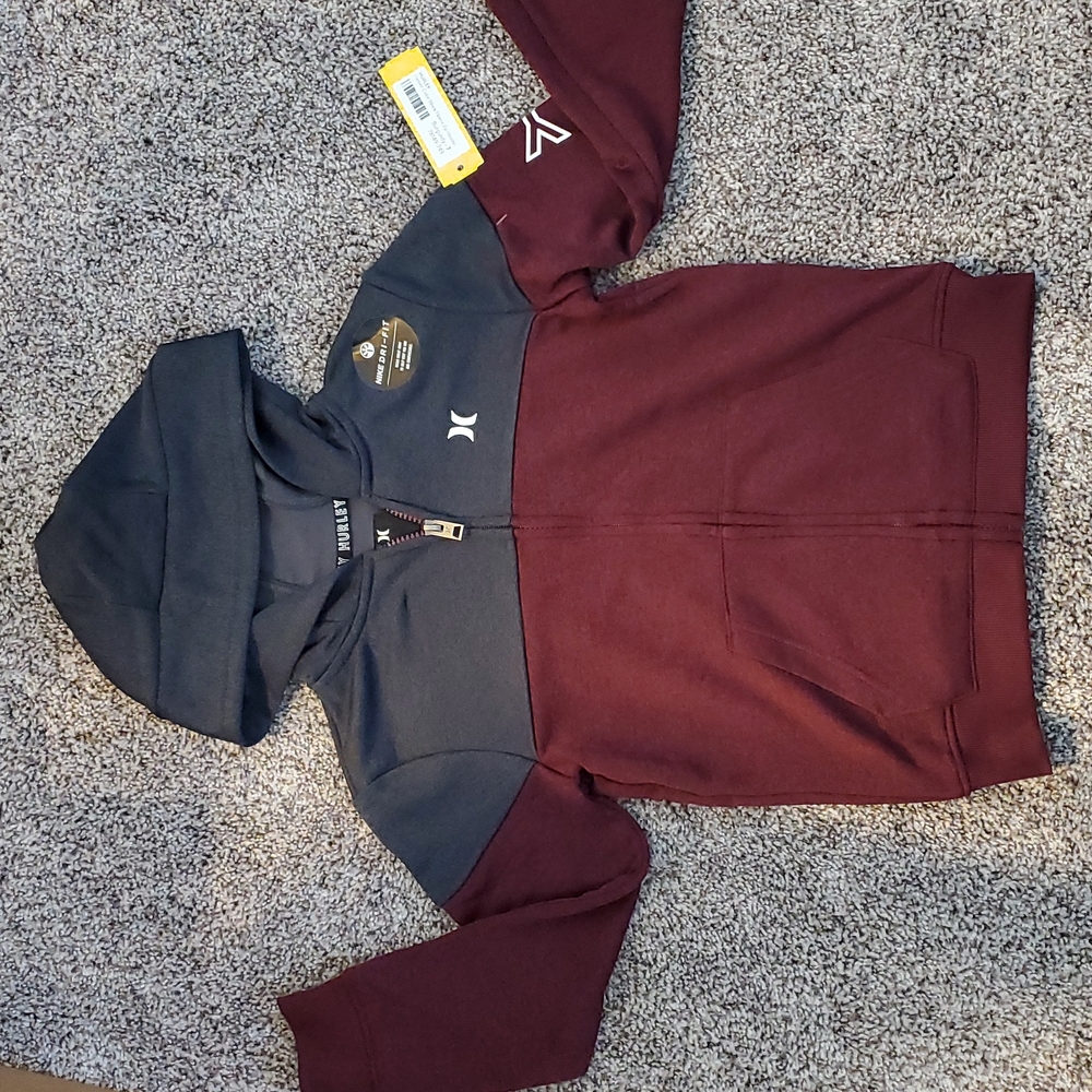 Hurley zip up hoodie